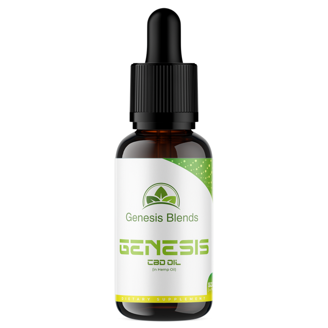 GENESIS CBD OIL - 500 MG BROAD SPECTRUM
