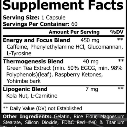 GENESIS WEIGHT BURN FORMULA